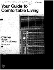 Carrier 51 11 Heat Air Conditioner Manual page 1