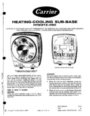 Carrier 58CC 501425 Gas Furnace Owners Manual page 1