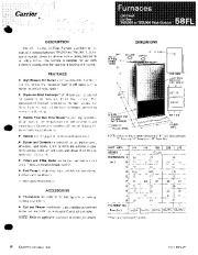 Carrier 58FL 2P Gas Furnace Owners Manual page 1