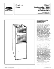 Carrier 58WAV 4PD Gas Furnace Owners Manual page 1