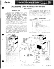 Carrier 58G 4SI Gas Furnace Owners Manual page 1