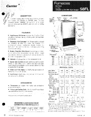 Carrier 58FL 1P Gas Furnace Owners Manual page 1