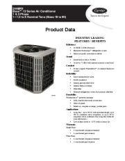 Carrier 24abr3 3pd Heat Air Conditioner Manual page 1