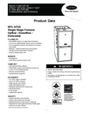 Carrier 58HDX 02PD Gas Furnace Owners Manual page 1