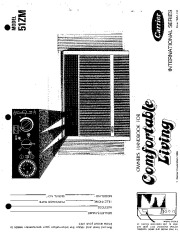 Carrier 51 123 Heat Air Conditioner Manual page 1