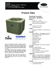 Carrier 24acb4 2pd Heat Air Conditioner Manual page 1