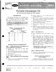 Carrier 58ES 8SI Gas Furnace Owners Manual page 1