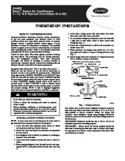 Carrier 24abs 2si Heat Air Conditioner Manual page 1