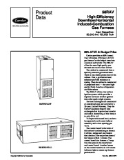 Carrier 58RAV 6PD Gas Furnace Owners Manual page 1