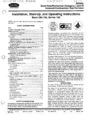 Carrier 58SMA Gas Furnace Owners Manual page 1