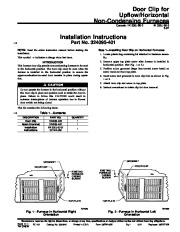 Carrier 58TMA 5SI Gas Furnace Owners Manual page 1