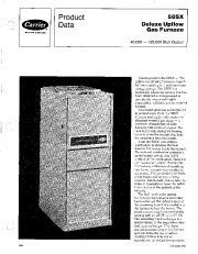 Carrier 58SX 5PD Gas Furnace Owners Manual page 1