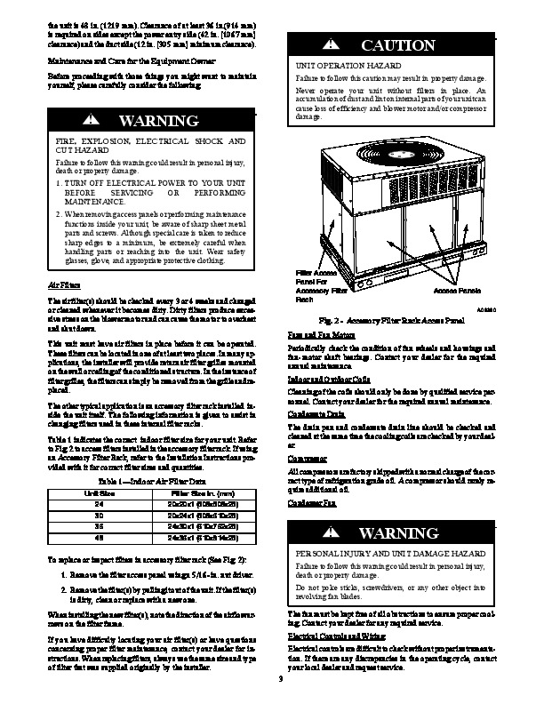 Download Air Cooler And Heater Manual free