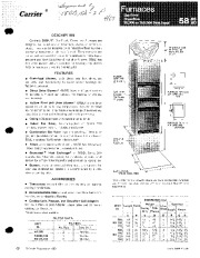 Carrier 58BB 58BD 1P Gas Furnace Owners Manual page 1