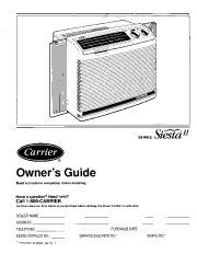 Carrier 73tc 1si Heat Air Conditioner Manual page 1