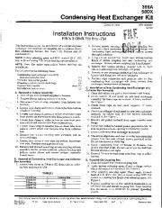 Carrier 58DX 5SI Gas Furnace Owners Manual page 1