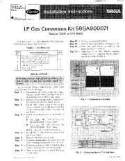 Carrier 58GA 7SI Gas Furnace Owners Manual page 1