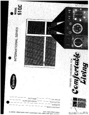 Carrier 51 122 Heat Air Conditioner Manual page 1