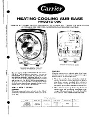 Carrier 58CC 50415 Gas Furnace Owners Manual page 1