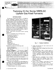 Carrier 58GC 2SI Gas Furnace Owners Manual page 1