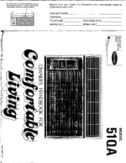 Carrier 51 C9 Heat Air Conditioner Manual page 1