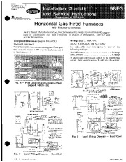 Carrier 58EG 1SIC Gas Furnace Owners Manual page 1