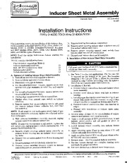 Carrier 58D 58S 10SI Gas Furnace Owners Manual page 1
