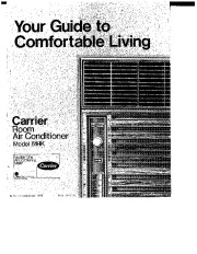 Carrier 51 21 Heat Air Conditioner Manual page 1
