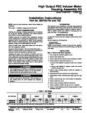 Carrier 58M 50SI Gas Furnace Owners Manual page 1