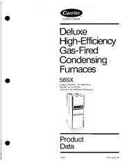 Carrier 58SX 2PD Gas Furnace Owners Manual page 1
