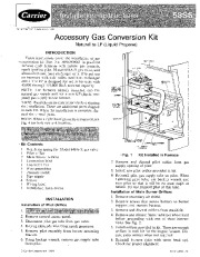 Carrier 58SS 7SI Gas Furnace Owners Manual page 1
