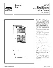 Carrier 58PAV 4PD Gas Furnace Owners Manual page 1