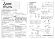 Mitsubishi PAC SE40TSA Remote Sensor Air Conditioner Installation Manual page 1