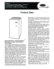 Carrier 58MCB 5PD Gas Furnace Owners Manual page 1