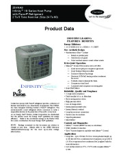 Carrier 25hna9 4pd Heat Air Conditioner Manual page 1