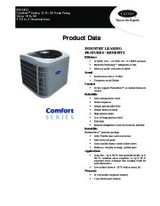 Carrier 25hcr3 1pd Heat Air Conditioner Manual page 1