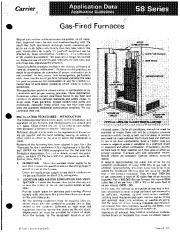 Carrier 58 Series 1XA Gas Furnace Owners Manual page 1