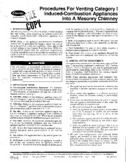Carrier 58D 58P 58R 58S 7SI Gas Furnace Owners Manual page 1