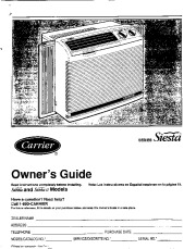 Carrier 73tc 2si Heat Air Conditioner Manual page 1