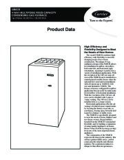 Carrier 58MCB 2PD Gas Furnace Owners Manual page 1