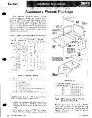 Carrier 58FV 1SI Gas Furnace Owners Manual page 1