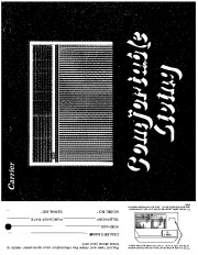 Carrier 51 125 Heat Air Conditioner Manual page 1