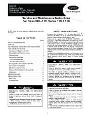 Carrier 58MXB 3SM Gas Furnace Owners Manual page 1