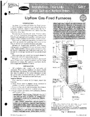 Carrier 58GA 58GC 3SI Gas Furnace Owners Manual page 1