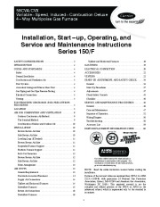 Carrier 58CVA 58CVX 11SI Gas Furnace Owners Manual page 1
