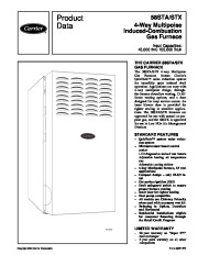 Carrier 58ST 4PD Gas Furnace Owners Manual page 1
