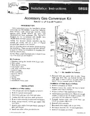 Carrier 58SS 3SI Gas Furnace Owners Manual page 1