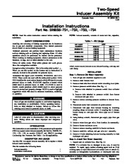 Carrier 58MTA 2SI Gas Furnace Owners Manual page 1