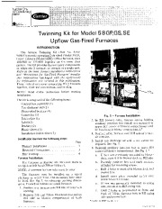 Carrier 58 1SI Gas Furnace Owners Manual page 1