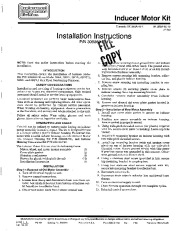 Carrier 58D 58S 16SI Gas Furnace Owners Manual page 1